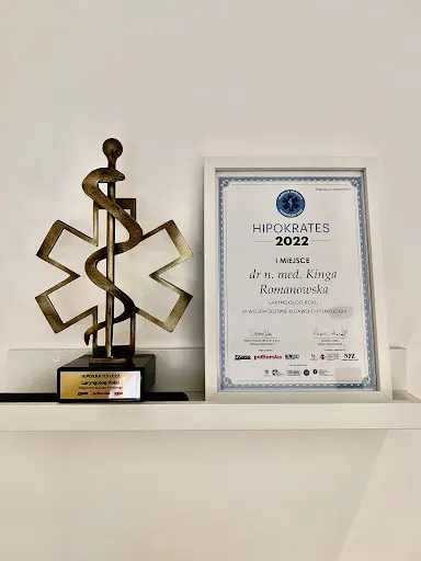 Laryngolog dr n. med. Kinga Romanowska CM Gizińscy